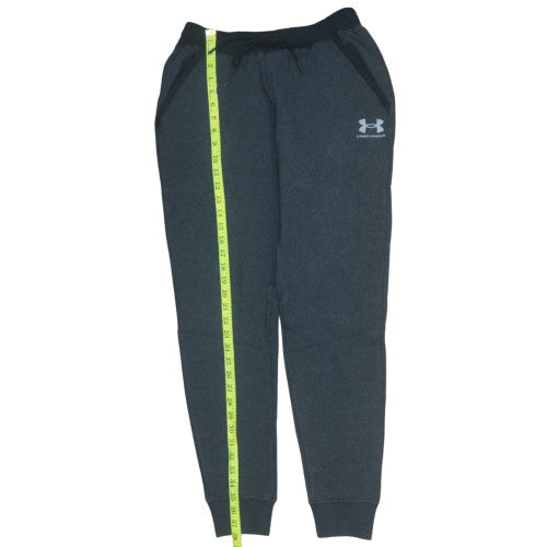 Under Armour Men's Black Fleece Jogger Trousers Size M