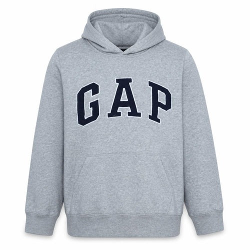 GAP Boys Grey XXL Pullover Hoodie Cotton Blend Casual Warm Sweatshirt