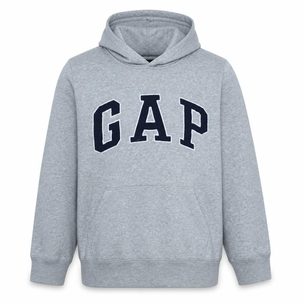 GAP Boys Grey XXL Pullover Hoodie Cotton Blend Casual Warm Sweatshirt