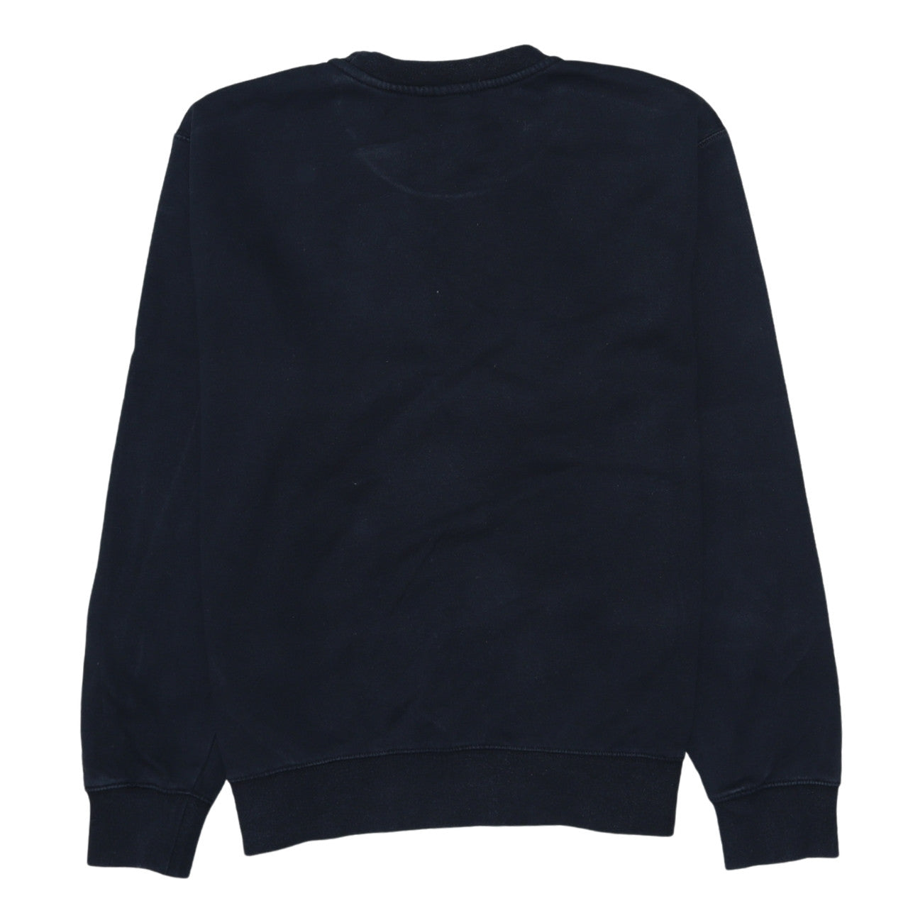 Nike Men's Black Medium Pullover Sweatshirt Crew Neck Embroidered Logo