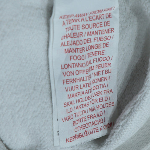 Nike Boys White XL Pullover Crew Neck Fleece Sweatshirt