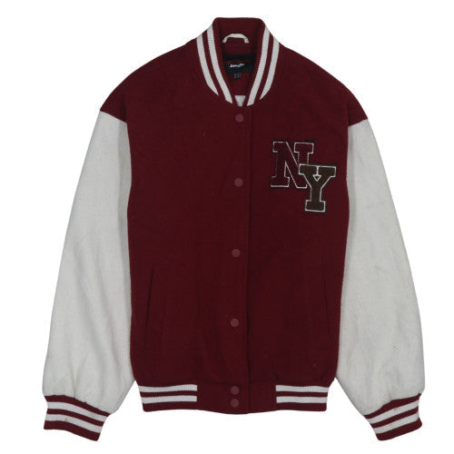 Jennyfer Women's Red Varsity Jacket XS College Style