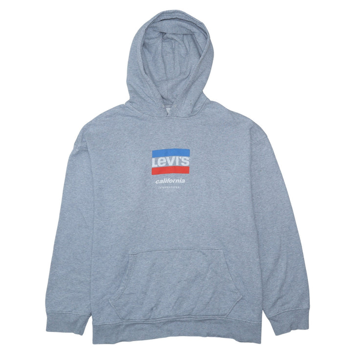 Levi's Men's Grey XL Relaxed Fit Pullover Hoodie Sweatshirt