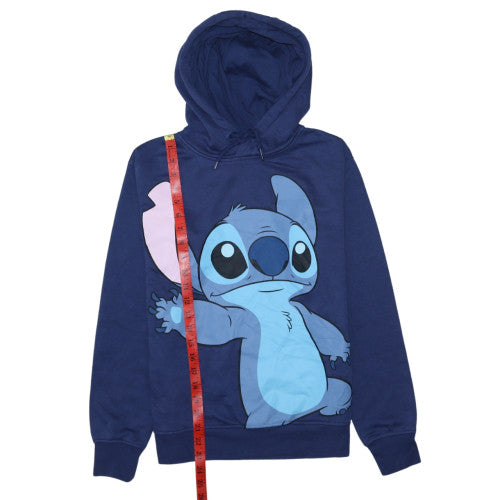 Disney Women’s Blue Stitch Pullover Hoodie 2XS - Primark Cares