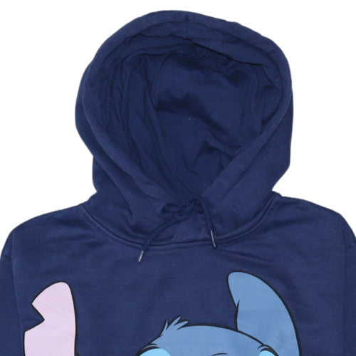 Disney Women’s Blue Stitch Pullover Hoodie 2XS - Primark Cares