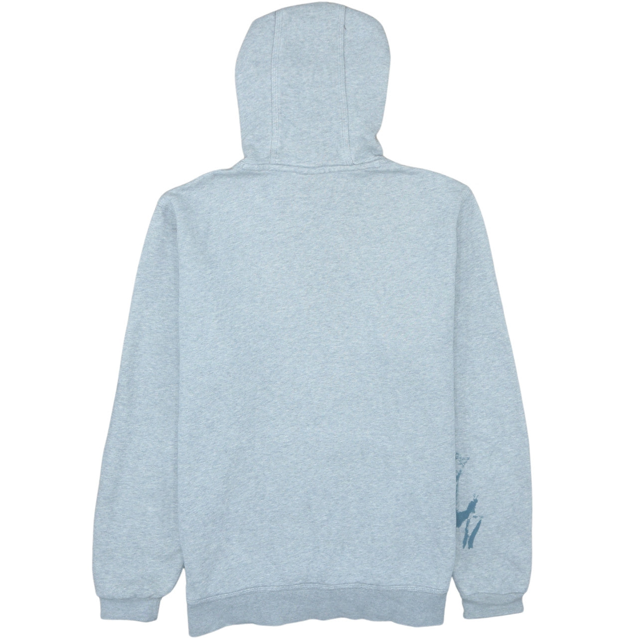 Nike Men's Grey Pullover Hoodie Medium Regular Fit Sports Fleece