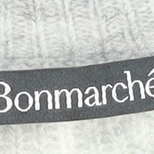 Bonmarché Women’s Purple Fair Isle Crew Neck Jumper Size 14