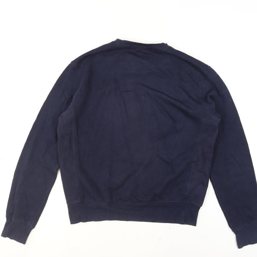 Ralph Lauren Men's Blue Crew Neck Pullover Sweatshirt Size S