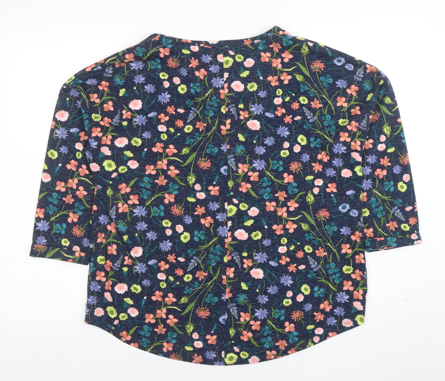 Marks and Spencer Women’s Multicoloured Floral Jersey Top Size 16