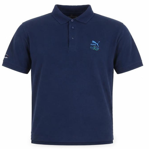 Puma Men's Blue Function Polo Shirt XL Sports Casual