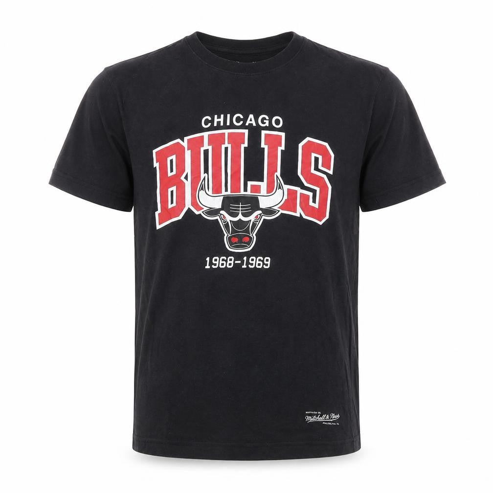 Mitchell & Ness Men's Black Chicago Bulls XS Classic Sports T-Shirt
