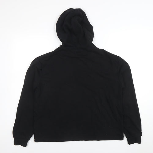 Cropp Eco Aware Women's Black XL Pullover Hoodie Cotton Blend