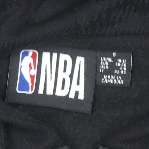 NBA Los Angeles Lakers Black Cropped Full Zip Hoodie Women S
