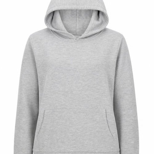 FatFace Women Grey Marl Pullover Hoodie UK 10 Cotton Blend