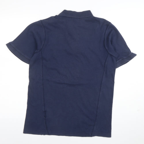 Nike Men's Blue Short Sleeve Cotton Polo Shirt Size S