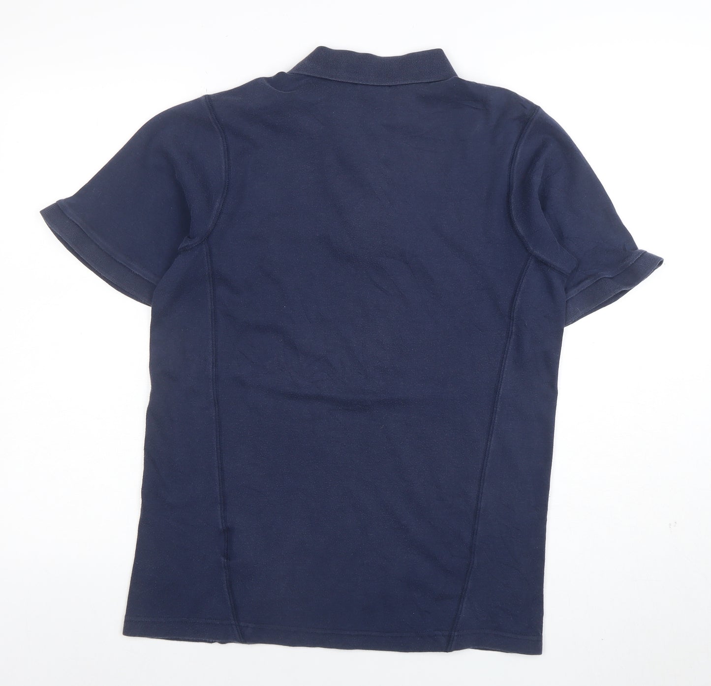 Nike Men's Blue Short Sleeve Cotton Polo Shirt Size S