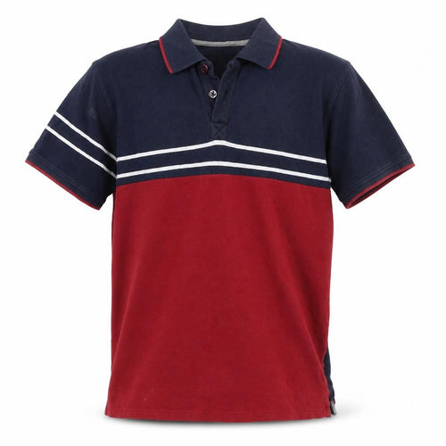 WROGN Men's Multicoloured Slim Fit Cotton Polo Shirt M