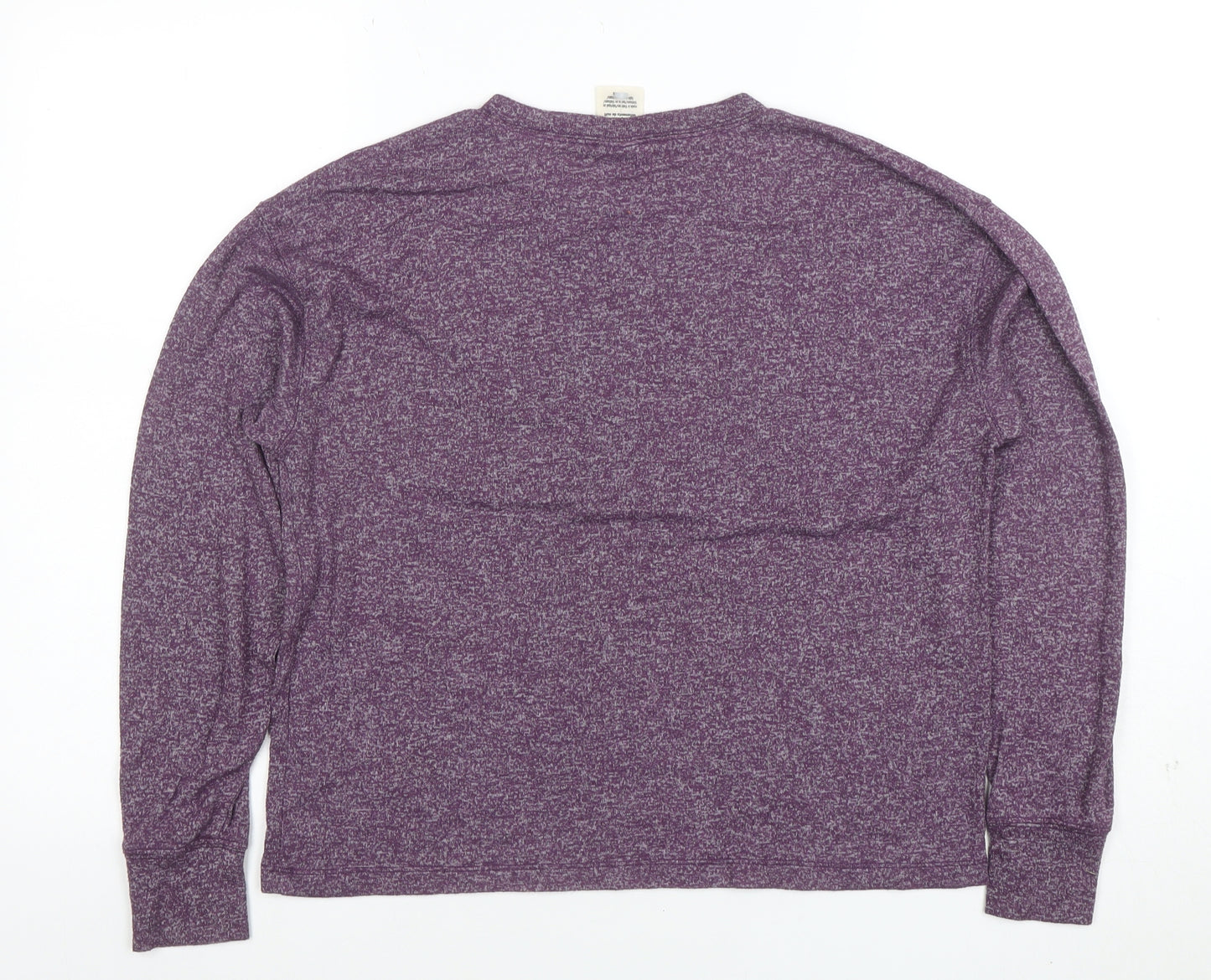 Victoria’s Secret PINK Womens Purple Long Sleeve Jersey Top Size XS