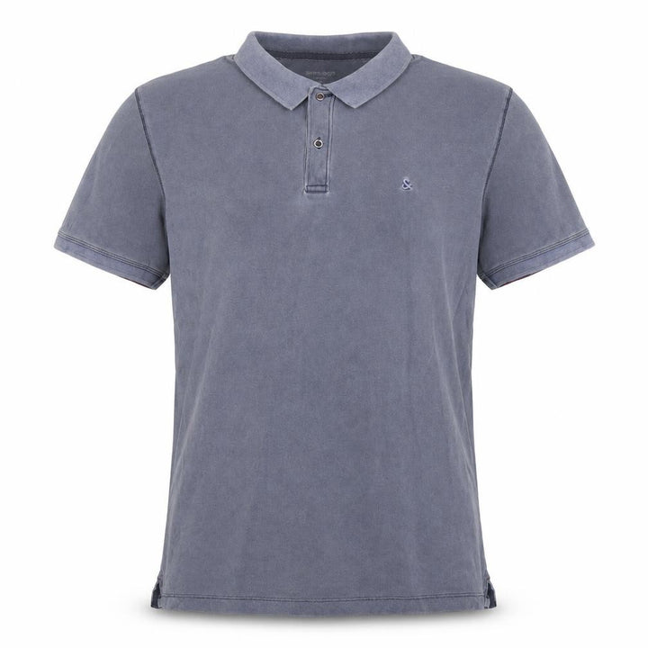 Jack & Jones Mens Blue 2XL Cotton Polo Shirt