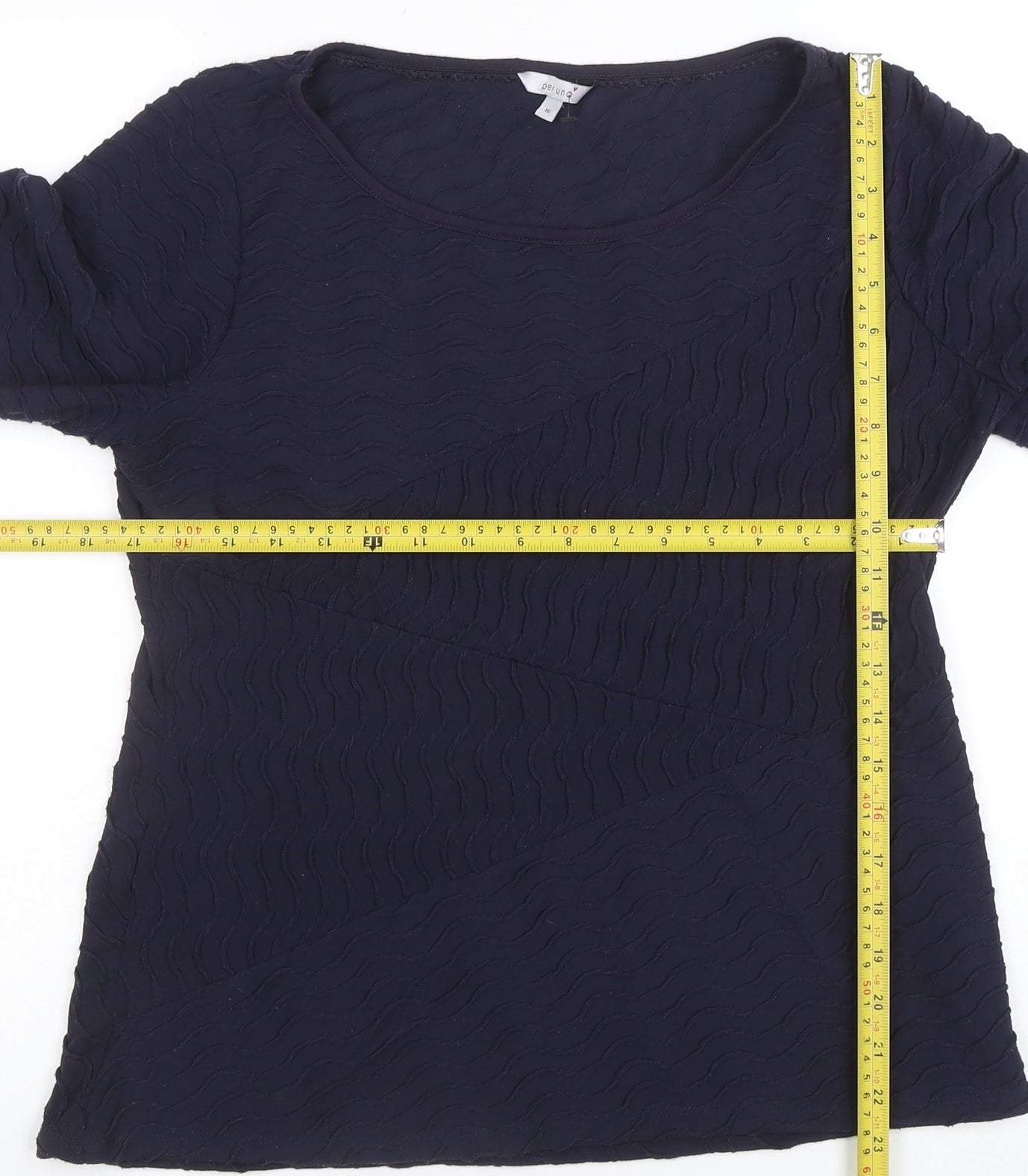 Marks and Spencer Women’s Blue 3/4 Sleeve Tunic Blouse UK 16