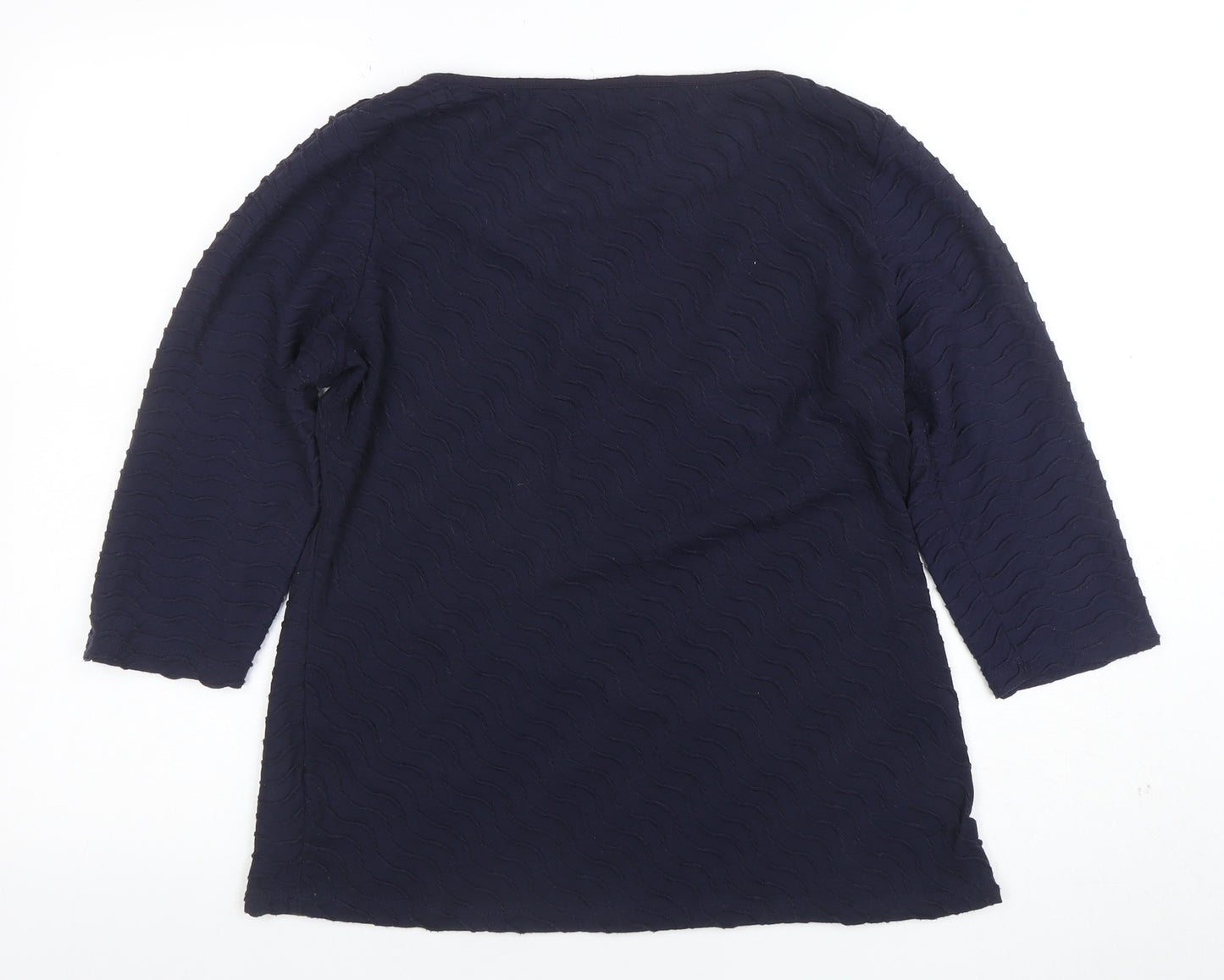 Marks and Spencer Women’s Blue 3/4 Sleeve Tunic Blouse UK 16