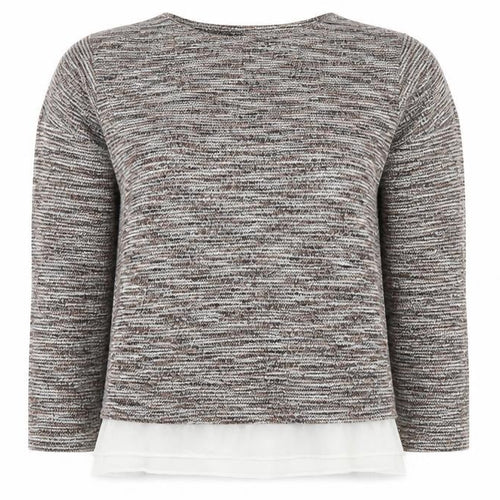 Pull&Bear Women's Multicoloured Knit Pullover Jumper Size 8