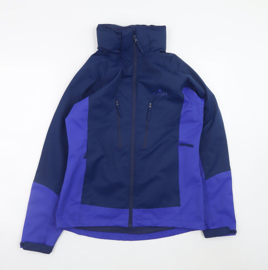 Hi Gear Men's Blue Softshell Waterproof Jacket Size 38 Regular Fit