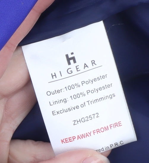 Hi Gear Men's Blue Softshell Waterproof Jacket Size 38 Regular Fit