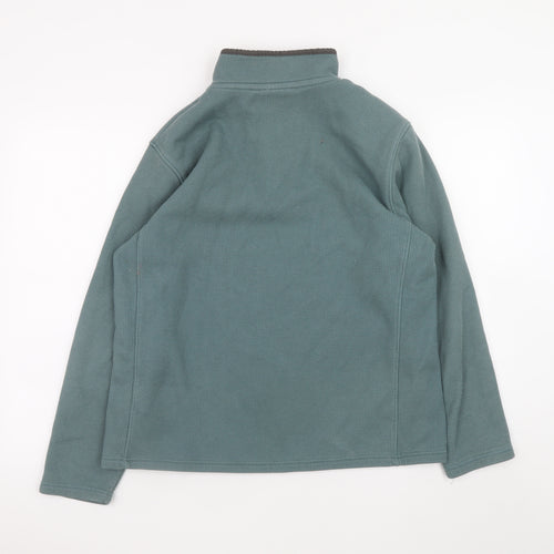 Mountain Warehouse Men's Green L 1/2 Zip Fleece Sweatshirt