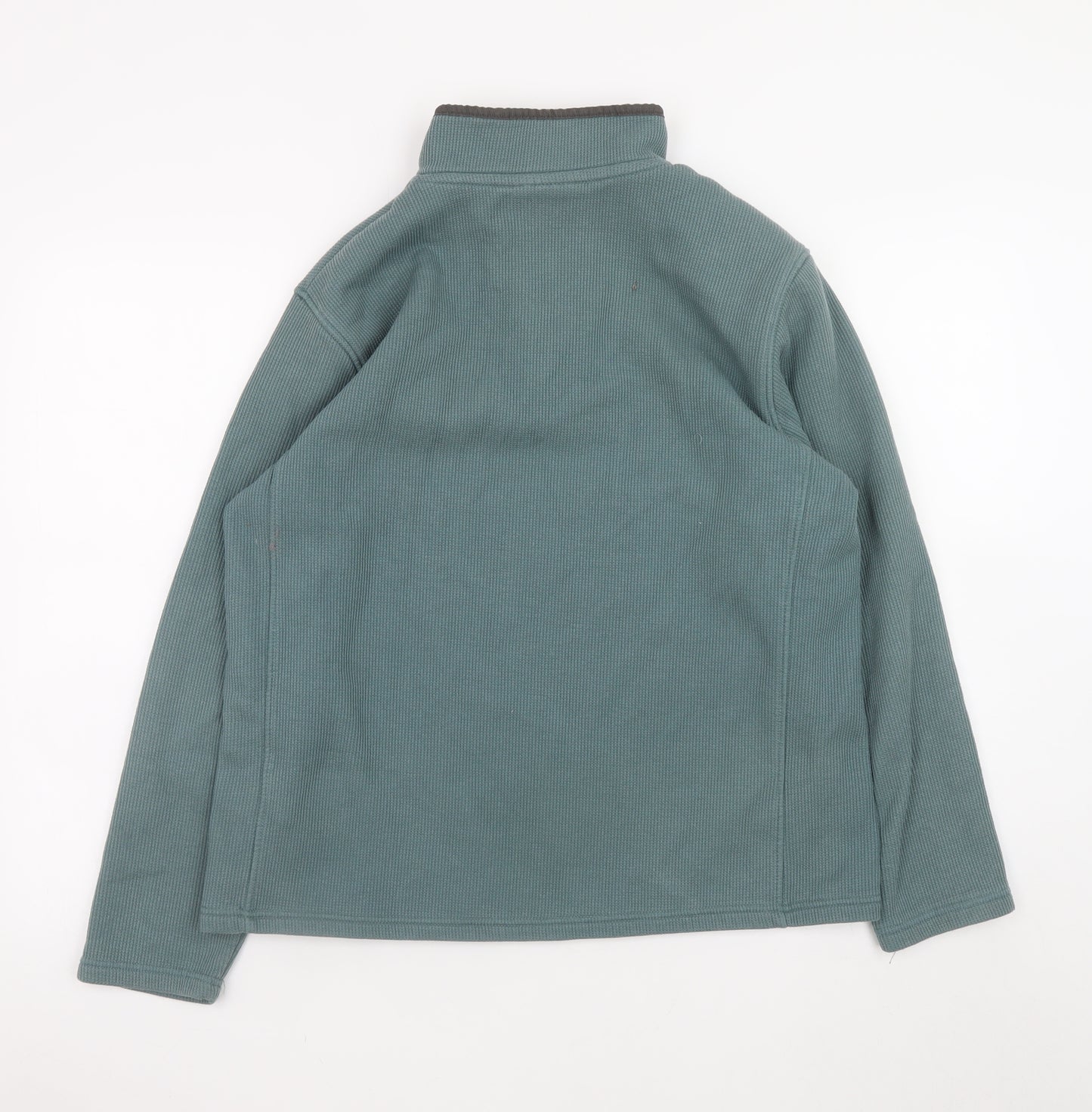 Mountain Warehouse Men's Green L 1/2 Zip Fleece Sweatshirt