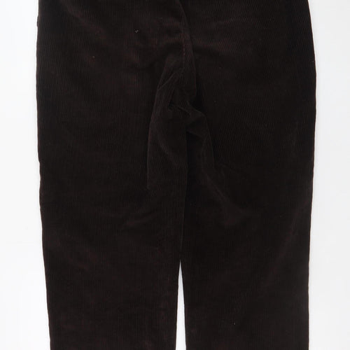 Maine New England Men's Brown Corduroy Chino Trousers 36S