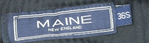 Maine New England Men's Brown Corduroy Chino Trousers 36S
