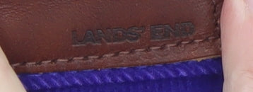 Lands' End Women's Purple Corduroy Chino Trousers UK 12