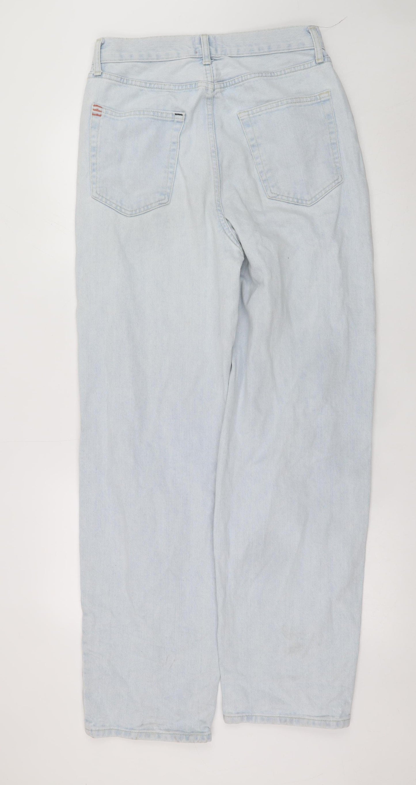 BDG Urban Outfitters Women’s Blue High Rise Baggy Distressed Jeans Size 12