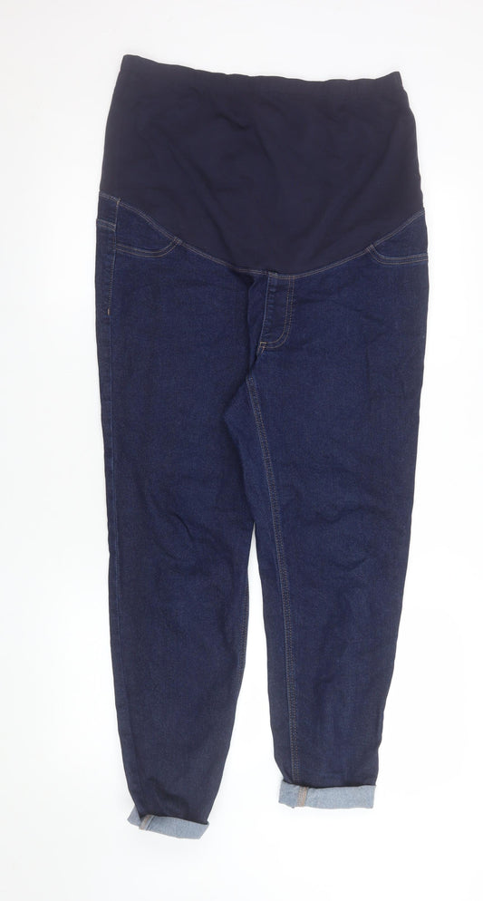 Marks and Spencer Women's Blue Maternity Jegging Jeans Size 16 Regular