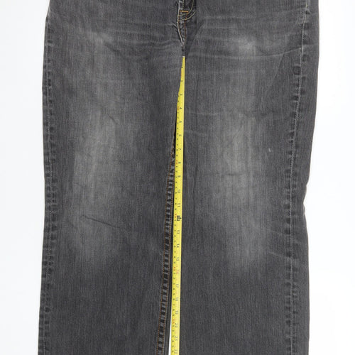 Timberland Men's Grey Straight Leg Jeans Size 36 Classic Denim