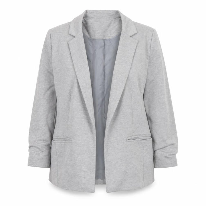 Miss Selfridge Women's Grey Blazer Jacket UK 14 Regular Fit Woven Lined