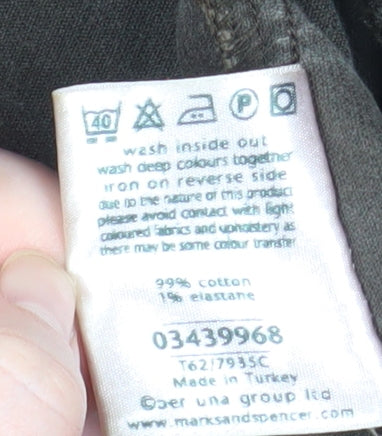 Marks and Spencer Per Una Women Brown Corduroy Jacket Size 16
