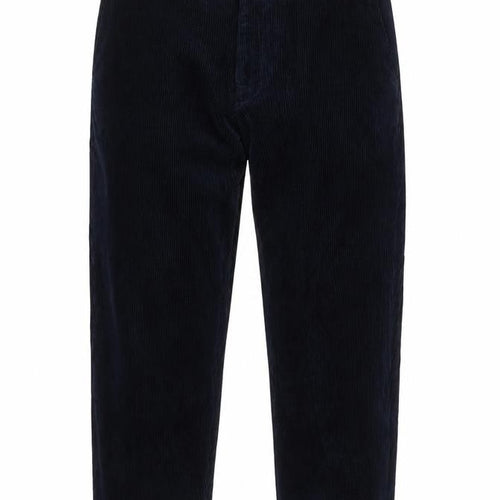 Marks and Spencer Men’s Blue Corduroy Regular Fit Trousers 42x29