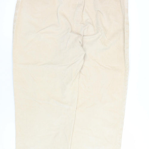 Marks and Spencer St Michael Beige Corduroy Chino Trousers Women’s Size 18 Tall