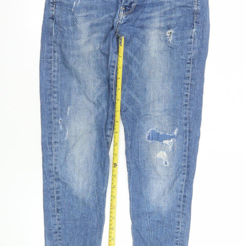 Pepe Jeans Women's Blue Mid Rise Skinny Pixie Jeans Size 10