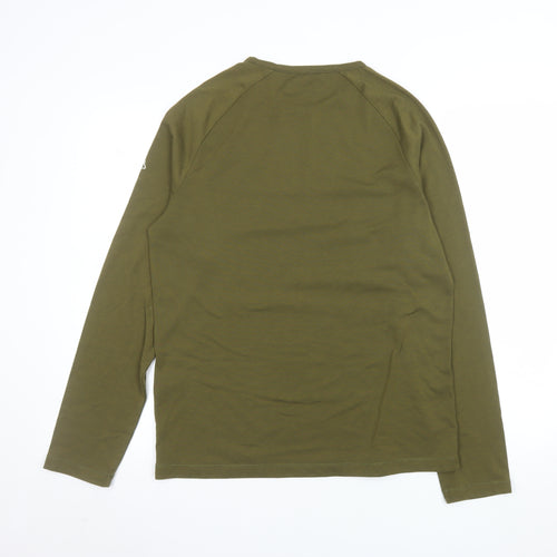 Craghoppers Men's Green Long Sleeve Crew Neck Top M Outdoor Casual