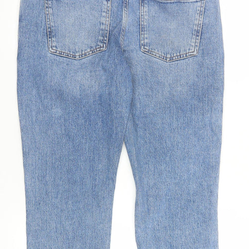 New Look Womens Blue Maternity Size 10 Ankle Jeans