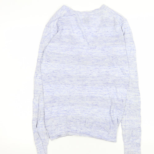 GAP Women’s Blue Lightweight V-Neck Cotton Cardigan Size S