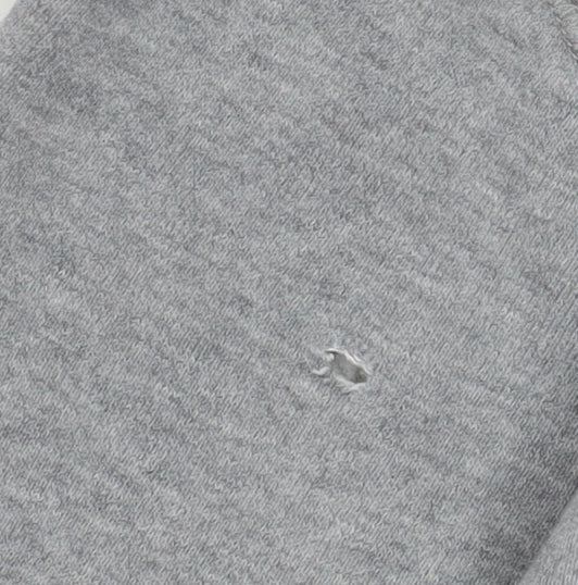 Firetrap Mens Grey Pullover Hoodie Medium Logo Fleece Sweatshirt