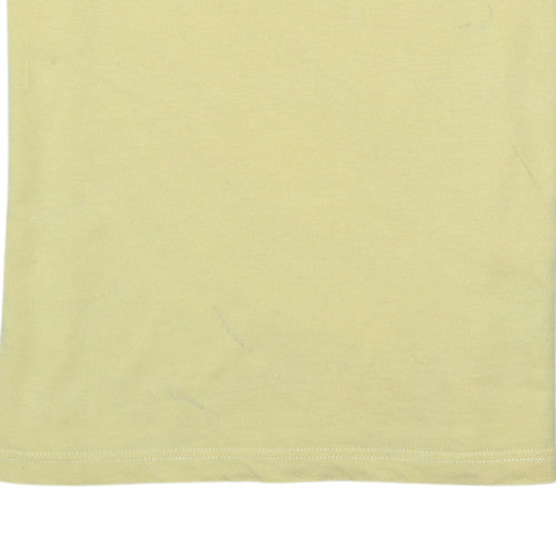 Levi's Men's Yellow Relaxed Fit Cotton Crew Neck T-Shirt Size XS