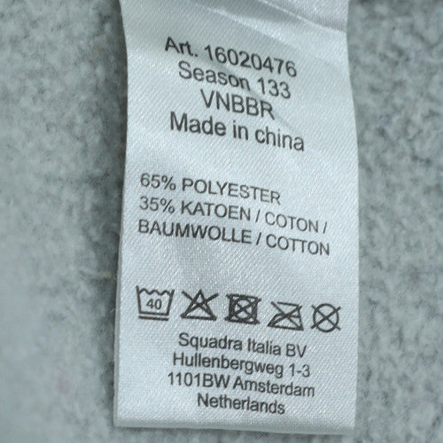 Lotto Men's Grey Crew Neck Sweatshirt XXL Logo Pullover