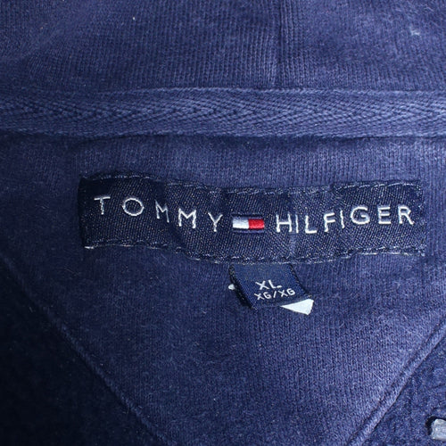 Tommy Hilfiger Men's Blue Full Zip USA Hoodie XL