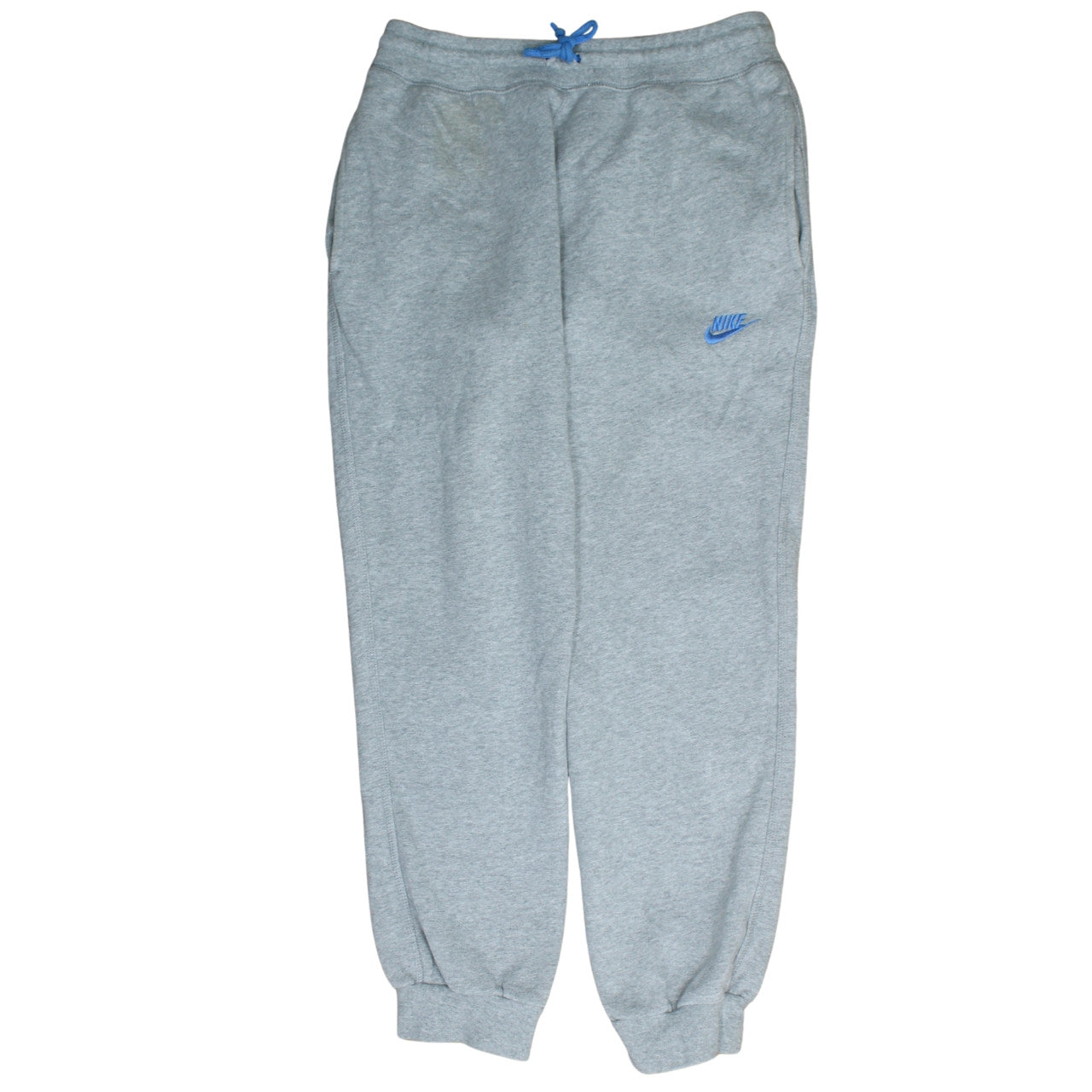 Nike Men's Grey Fleece Sweatpants Medium Regular Fit
