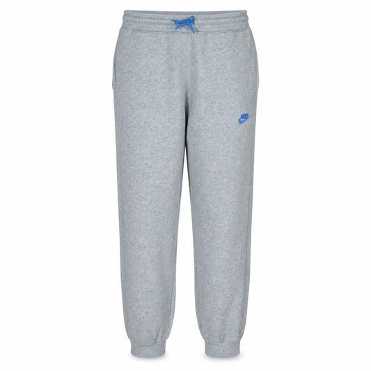 Front view of Nike Men's Grey Fleece Sweatpants Medium Regular Fit